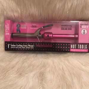 Salon curling iron/wand